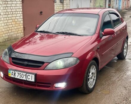 Червоний Шевроле Лачетті, об'ємом двигуна 1.8 л та пробігом 121 тис. км за 3750 $, фото 1 на Automoto.ua