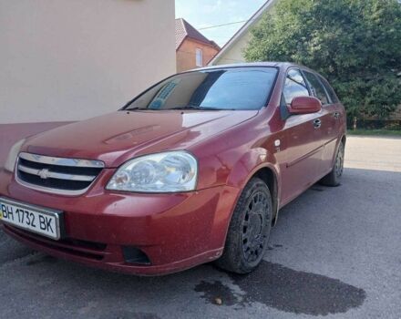 Красный Шевроле Лачетти, объемом двигателя 1.8 л и пробегом 440 тыс. км за 1250 $, фото 1 на Automoto.ua