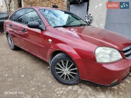 Червоний Шевроле Лачетті, об'ємом двигуна 1.6 л та пробігом 350 тис. км за 2000 $, фото 1 на Automoto.ua
