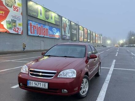 Красный Шевроле Лачетти, объемом двигателя 1.8 л и пробегом 155 тыс. км за 5300 $, фото 1 на Automoto.ua