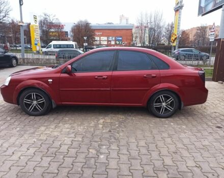 Червоний Шевроле Лачетті, об'ємом двигуна 1.8 л та пробігом 237 тис. км за 3700 $, фото 1 на Automoto.ua