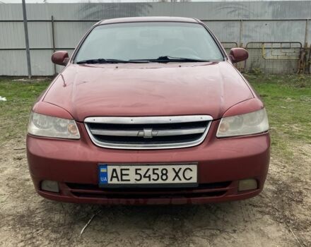 Красный Шевроле Лачетти, объемом двигателя 1.8 л и пробегом 267 тыс. км за 3999 $, фото 1 на Automoto.ua