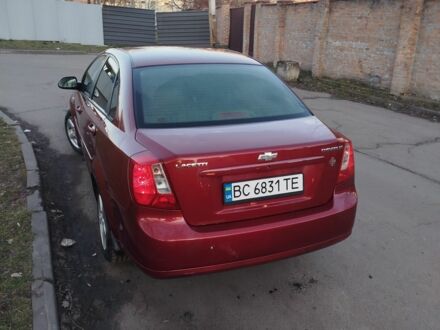 Червоний Шевроле Лачетті, об'ємом двигуна 1.8 л та пробігом 281 тис. км за 3600 $, фото 1 на Automoto.ua