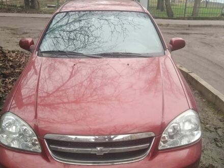 Красный Шевроле Лачетти, объемом двигателя 1.8 л и пробегом 140 тыс. км за 3250 $, фото 1 на Automoto.ua