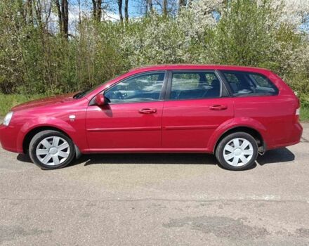 Красный Шевроле Лачетти, объемом двигателя 1.8 л и пробегом 104 тыс. км за 6100 $, фото 1 на Automoto.ua