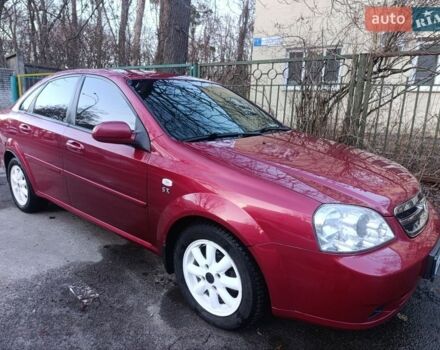 Красный Шевроле Лачетти, объемом двигателя 1.8 л и пробегом 174 тыс. км за 4100 $, фото 1 на Automoto.ua