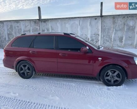 Красный Шевроле Лачетти, объемом двигателя 1.8 л и пробегом 110 тыс. км за 4200 $, фото 1 на Automoto.ua