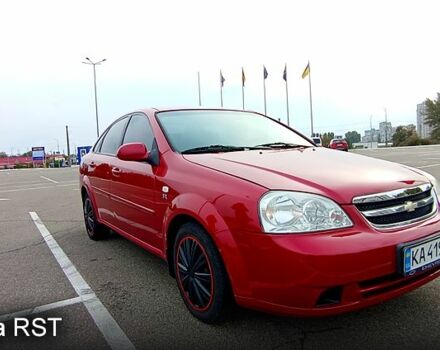 Красный Шевроле Лачетти, объемом двигателя 1.8 л и пробегом 161 тыс. км за 4600 $, фото 1 на Automoto.ua