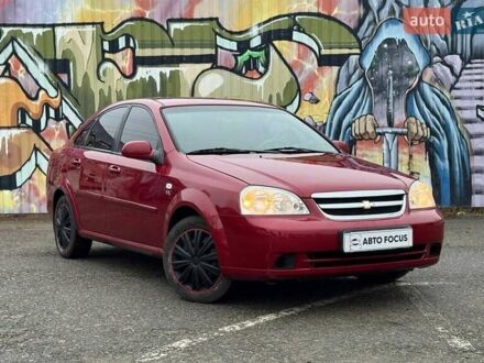 Красный Шевроле Лачетти, объемом двигателя 1.8 л и пробегом 158 тыс. км за 5690 $, фото 1 на Automoto.ua