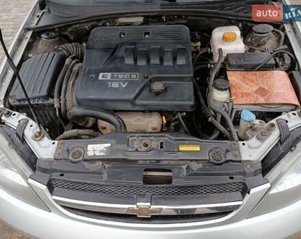 Серый Шевроле Лачетти, объемом двигателя 1.6 л и пробегом 275 тыс. км за 3999 $, фото 13 на Automoto.ua