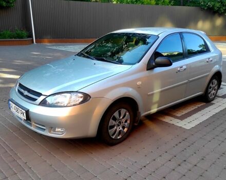 Серый Шевроле Лачетти, объемом двигателя 1.6 л и пробегом 230 тыс. км за 4300 $, фото 2 на Automoto.ua