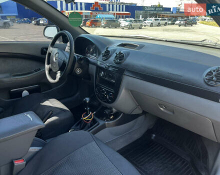 Серый Шевроле Лачетти, объемом двигателя 1.6 л и пробегом 283 тыс. км за 4750 $, фото 8 на Automoto.ua