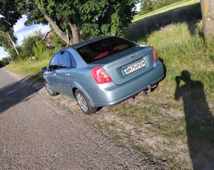 Серый Шевроле Лачетти, объемом двигателя 1.8 л и пробегом 213 тыс. км за 3800 $, фото 1 на Automoto.ua