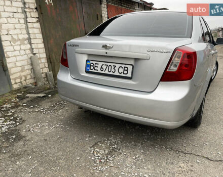 Серый Шевроле Лачетти, объемом двигателя 1.8 л и пробегом 294 тыс. км за 3900 $, фото 3 на Automoto.ua