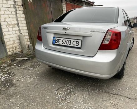 Серый Шевроле Лачетти, объемом двигателя 1.8 л и пробегом 294 тыс. км за 3900 $, фото 3 на Automoto.ua