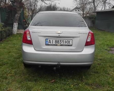 Серый Шевроле Лачетти, объемом двигателя 1.8 л и пробегом 209 тыс. км за 3700 $, фото 7 на Automoto.ua