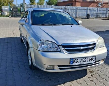 Серый Шевроле Лачетти, объемом двигателя 1.6 л и пробегом 224 тыс. км за 3500 $, фото 4 на Automoto.ua