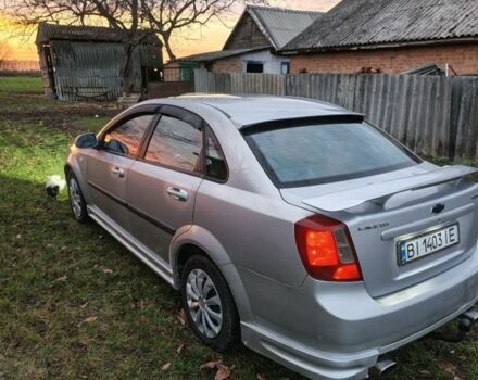 Сірий Шевроле Лачетті, об'ємом двигуна 1.8 л та пробігом 200 тис. км за 4000 $, фото 4 на Automoto.ua