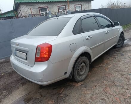 Серый Шевроле Лачетти, объемом двигателя 2 л и пробегом 276 тыс. км за 2400 $, фото 1 на Automoto.ua