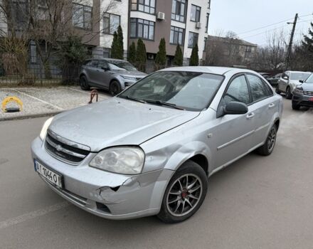 Серый Шевроле Лачетти, объемом двигателя 1.6 л и пробегом 200 тыс. км за 1600 $, фото 1 на Automoto.ua