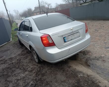 Серый Шевроле Лачетти, объемом двигателя 2 л и пробегом 276 тыс. км за 2400 $, фото 2 на Automoto.ua