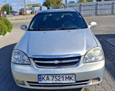 Серый Шевроле Лачетти, объемом двигателя 1.6 л и пробегом 224 тыс. км за 3500 $, фото 2 на Automoto.ua