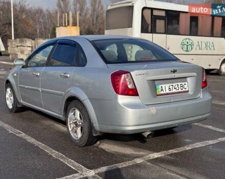 Серый Шевроле Лачетти, объемом двигателя 1.8 л и пробегом 275 тыс. км за 2999 $, фото 5 на Automoto.ua