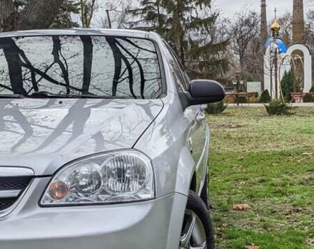 Серый Шевроле Лачетти, объемом двигателя 1.6 л и пробегом 195 тыс. км за 4500 $, фото 4 на Automoto.ua