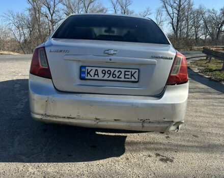 Серый Шевроле Лачетти, объемом двигателя 1.8 л и пробегом 232 тыс. км за 3300 $, фото 2 на Automoto.ua