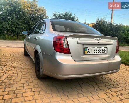 Серый Шевроле Лачетти, объемом двигателя 1.6 л и пробегом 315 тыс. км за 3900 $, фото 5 на Automoto.ua