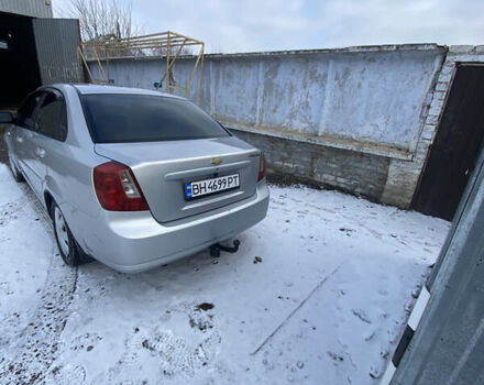 Серый Шевроле Лачетти, объемом двигателя 1.6 л и пробегом 370 тыс. км за 4200 $, фото 4 на Automoto.ua