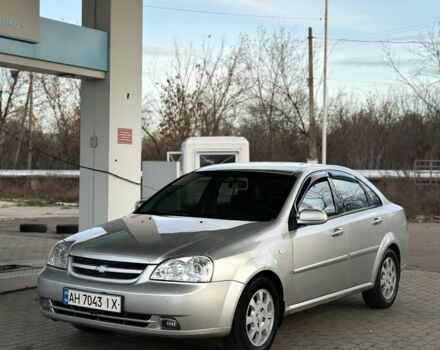 Серый Шевроле Лачетти, объемом двигателя 1.8 л и пробегом 210 тыс. км за 4499 $, фото 2 на Automoto.ua