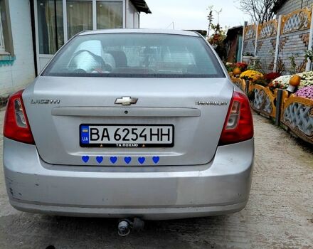 Серый Шевроле Лачетти, объемом двигателя 1.6 л и пробегом 320 тыс. км за 2500 $, фото 2 на Automoto.ua