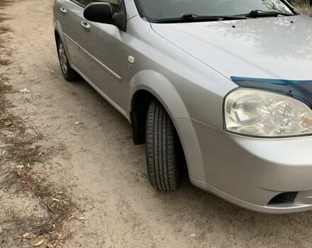 Серый Шевроле Лачетти, объемом двигателя 1.6 л и пробегом 214 тыс. км за 4900 $, фото 4 на Automoto.ua