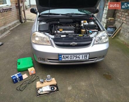 Сірий Шевроле Лачетті, об'ємом двигуна 1.8 л та пробігом 287 тис. км за 4500 $, фото 6 на Automoto.ua