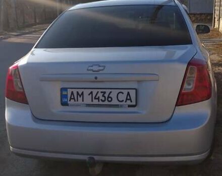 Серый Шевроле Лачетти, объемом двигателя 1.8 л и пробегом 320 тыс. км за 4200 $, фото 2 на Automoto.ua