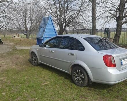 Серый Шевроле Лачетти, объемом двигателя 1.6 л и пробегом 210 тыс. км за 4800 $, фото 4 на Automoto.ua