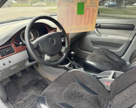 Сірий Шевроле Лачетті, об'ємом двигуна 1.6 л та пробігом 250 тис. км за 3850 $, фото 7 на Automoto.ua