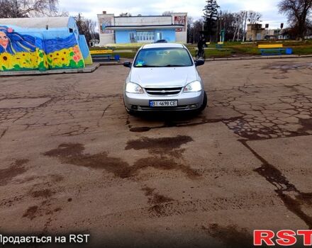 Серый Шевроле Лачетти, объемом двигателя 1.6 л и пробегом 200 тыс. км за 4550 $, фото 2 на Automoto.ua