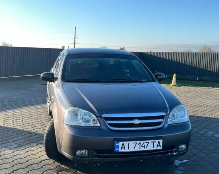 Серый Шевроле Лачетти, объемом двигателя 1.6 л и пробегом 248 тыс. км за 4400 $, фото 2 на Automoto.ua