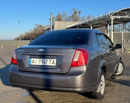 Серый Шевроле Лачетти, объемом двигателя 1.6 л и пробегом 248 тыс. км за 4400 $, фото 3 на Automoto.ua