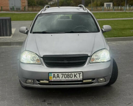 Серый Шевроле Лачетти, объемом двигателя 1.8 л и пробегом 278 тыс. км за 2999 $, фото 5 на Automoto.ua