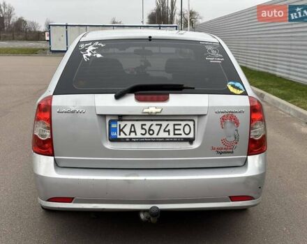 Серый Шевроле Лачетти, объемом двигателя 1.8 л и пробегом 180 тыс. км за 3800 $, фото 2 на Automoto.ua