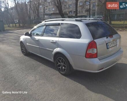Серый Шевроле Лачетти, объемом двигателя 1.8 л и пробегом 270 тыс. км за 4500 $, фото 2 на Automoto.ua