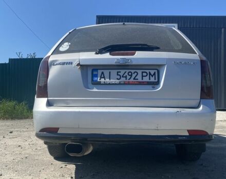 Серый Шевроле Лачетти, объемом двигателя 1.8 л и пробегом 270 тыс. км за 2899 $, фото 3 на Automoto.ua