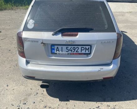 Серый Шевроле Лачетти, объемом двигателя 1.8 л и пробегом 270 тыс. км за 2899 $, фото 2 на Automoto.ua