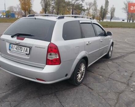 Серый Шевроле Лачетти, объемом двигателя 1.8 л и пробегом 189 тыс. км за 4500 $, фото 2 на Automoto.ua