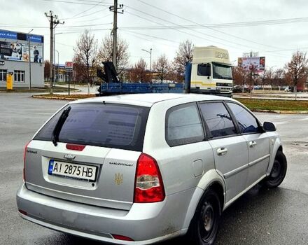 Серый Шевроле Лачетти, объемом двигателя 1.8 л и пробегом 212 тыс. км за 3200 $, фото 4 на Automoto.ua