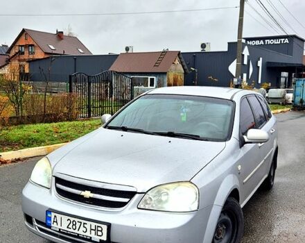 Серый Шевроле Лачетти, объемом двигателя 1.8 л и пробегом 212 тыс. км за 3200 $, фото 2 на Automoto.ua