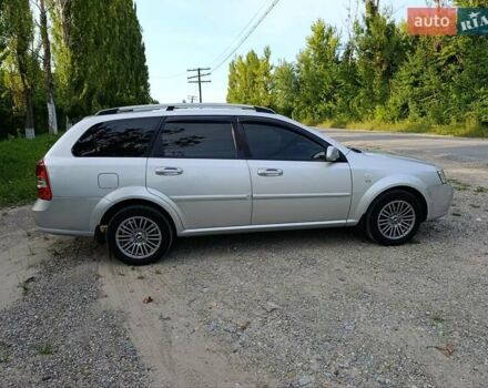 Серый Шевроле Лачетти, объемом двигателя 1.8 л и пробегом 265 тыс. км за 4750 $, фото 2 на Automoto.ua